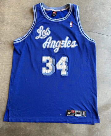 1996 Los Angeles Lakers Mitchell and Ness Throwback Jersey