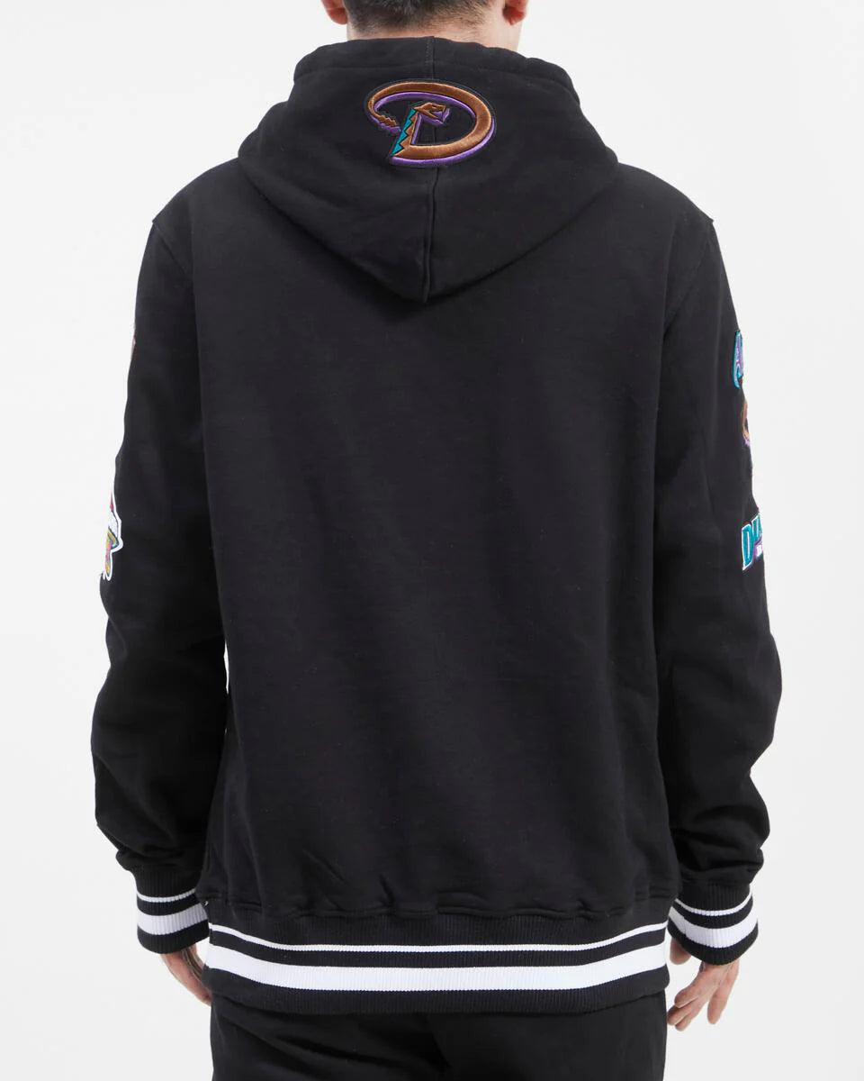 Pro Standard Arizona Diamondbacks Retro Classic Black Pullover Hoody