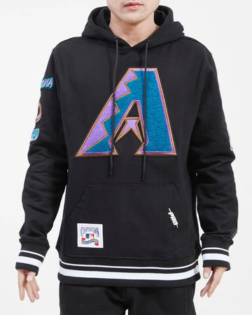 Pro Standard Arizona Diamondbacks Retro Classic Black Pullover Hoody