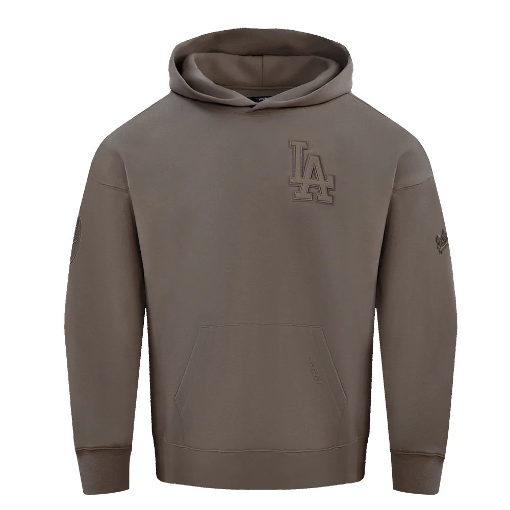 Pro Standard Los Angeles Dodgers Dark Taupe Tonal Pullover Hoody