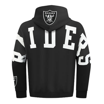 Pro Standard Las Vegas Raiders Wingspan Drop Shoulder Black Hoody