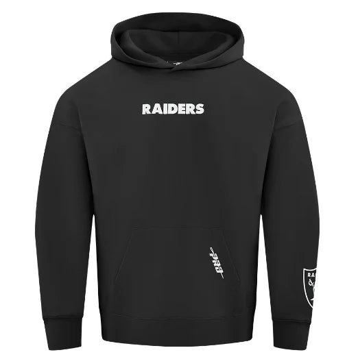 Pro Standard Las Vegas Raiders Wingspan Drop Shoulder Black Hoody