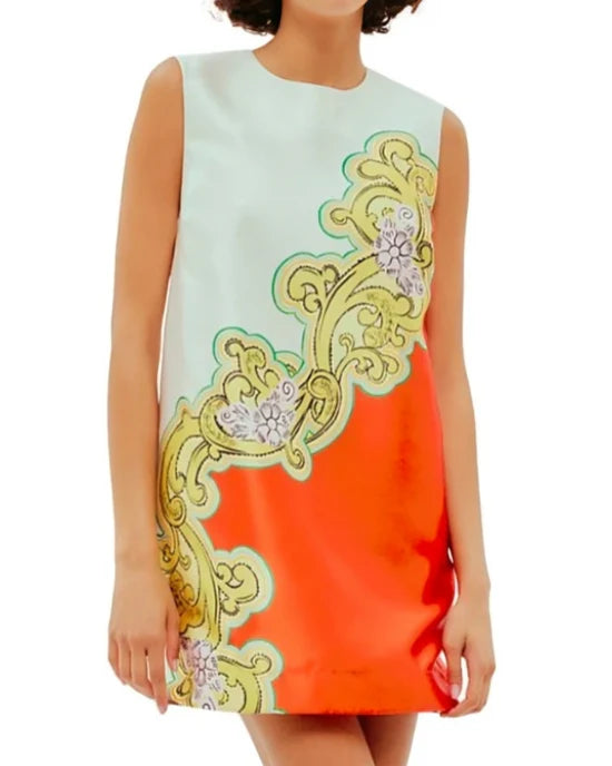 Tamron Hall Show Tamron Hall Paisley Print Shift Dress