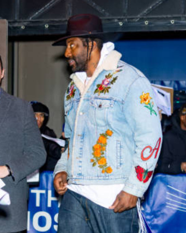 Amar’e Stoudemire Blue Patch Denim Jacket