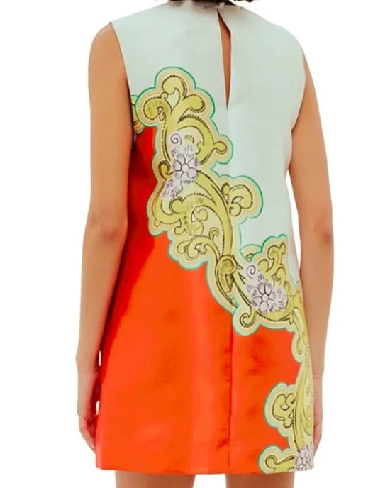 Tamron Hall Show Tamron Hall Paisley Print Shift Dress