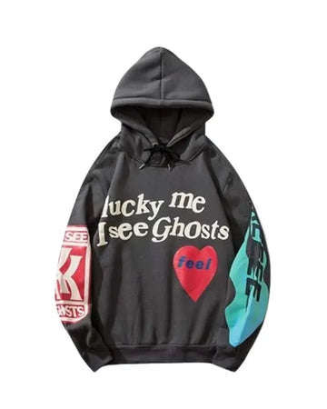 Lucky Me I See Ghosts Hoodie
