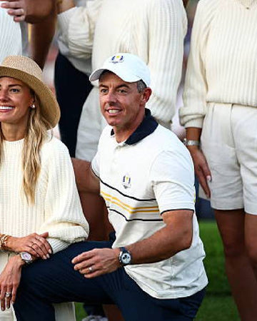 2025 Ryder Cup Rory McIlroy White Polo Shirt