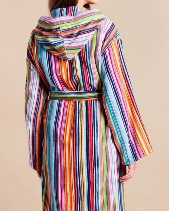 North of North Anna Lambe Multicolor Striped Robe