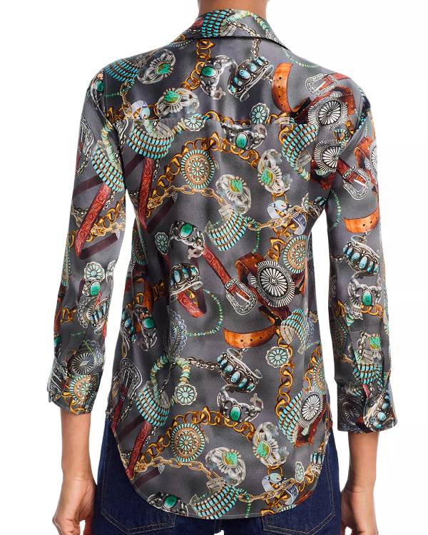 Beyond the Gates Cady McClain Printed Shirt