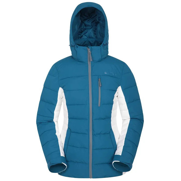 Ped Stripped Women Quilt Hoodie