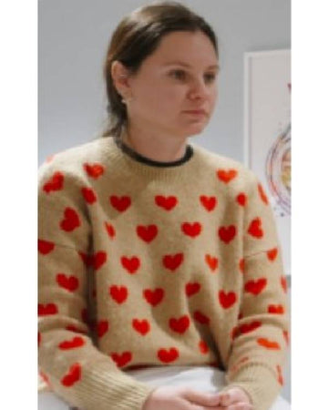 90 Day Fiance Happily Ever After Julia Trubkina Heart Sweater