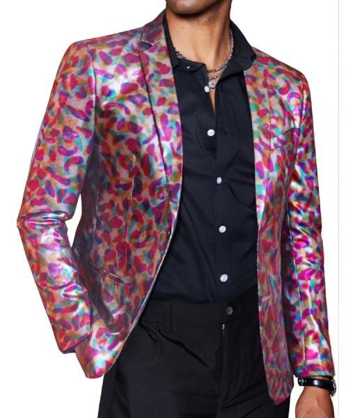 90 Day Hunt For Love S01 Tim Malcolm Metallic Blazer