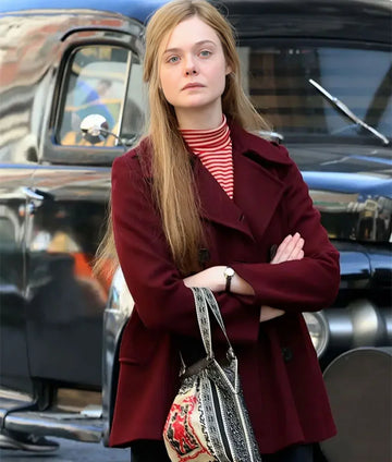 A Complete Unknown Elle Fanning Coat Jacket