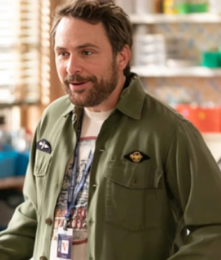 Abbott Elementary S04 Charlie Day Military Jacket
