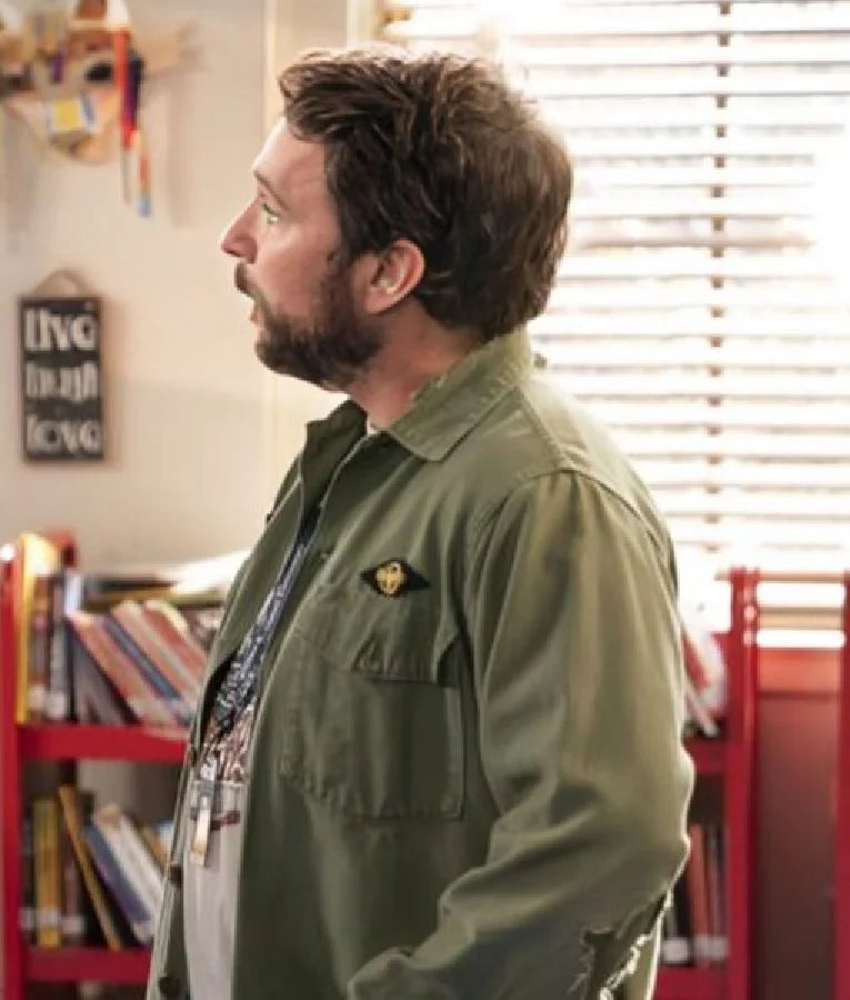Abbott Elementary S04 Charlie Day Military Jacket