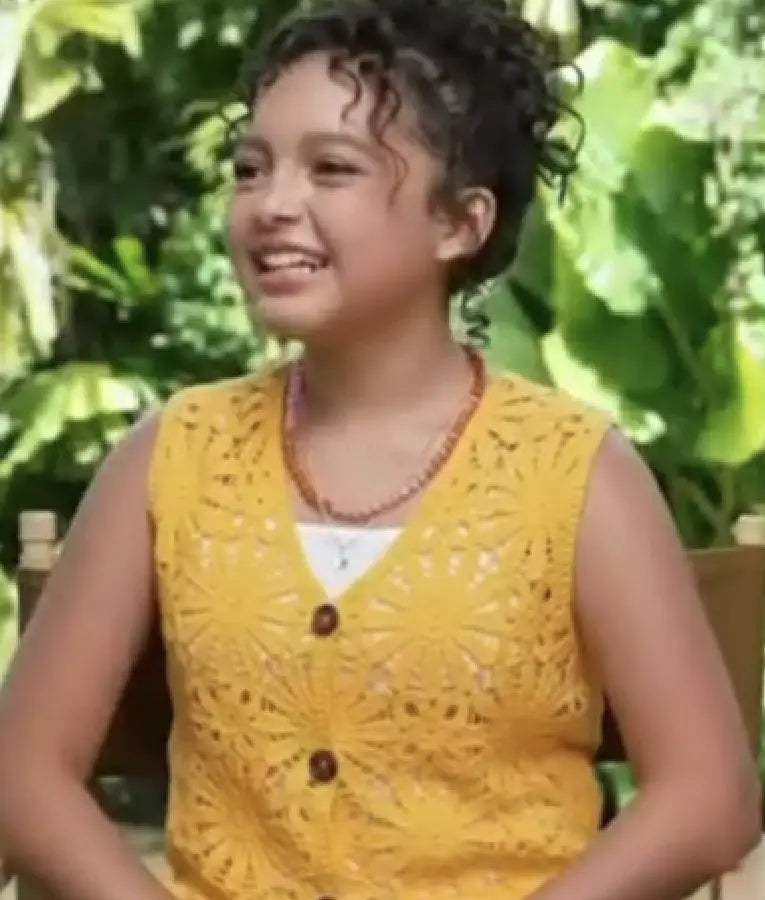 Access Hollywood 2025 Audrina Miranda Crochet Knit Vest Top