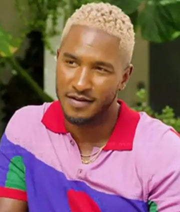 Access Hollywood Scott Evans Colorblock Polo Shirt