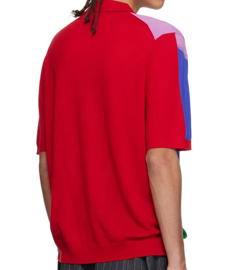 Access Hollywood Scott Evans Colorblock Polo Shirt