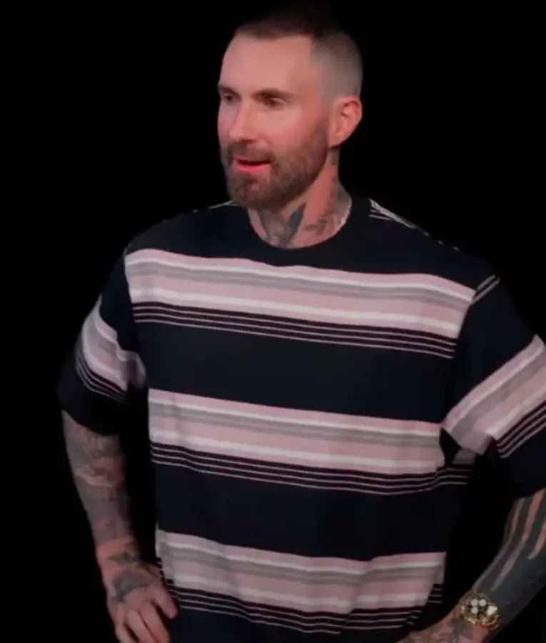 Adam Levine Hot Ones Stripes T-Shirt