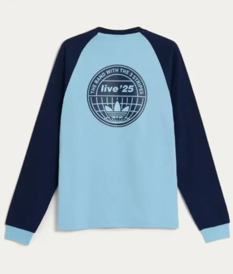 Adidas x Oasis Tour 3-Stripes Long Sleeve T-Shirt