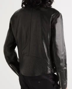 Alexander Mcqueen Biker Slim Fit Leather Jacket