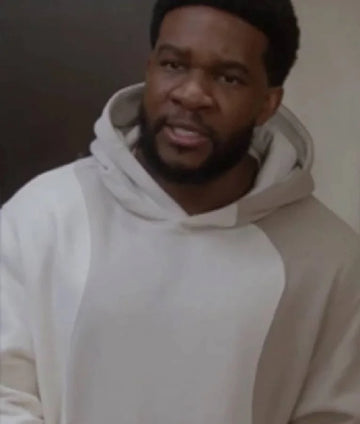 All American S07 Osy Ikhile Colorblock Waves Pattern Hoodie