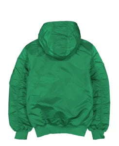 Alpha Industries X Boston Celtics Hooded Bomber Jacket
