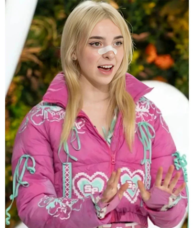 American Idol S23 Sophie Powers Heart Print Jacket
