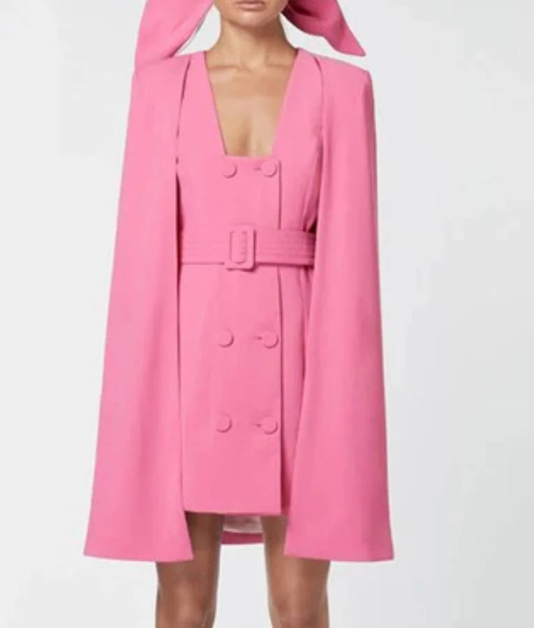 American Idol S23 Carrie Underwood Pink Blazer Dress