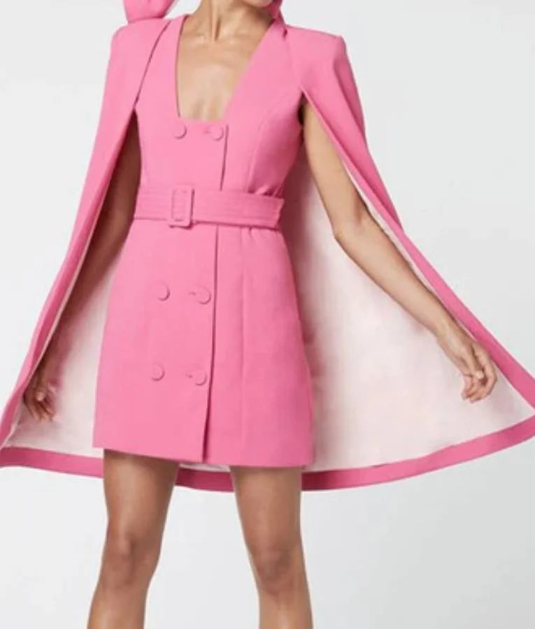 American Idol S23 Carrie Underwood Pink Blazer Dress