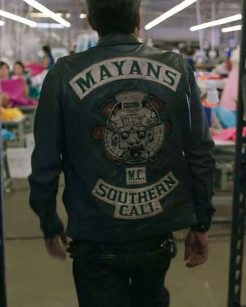 Angel Reyes Mayans M.C Leather Vest