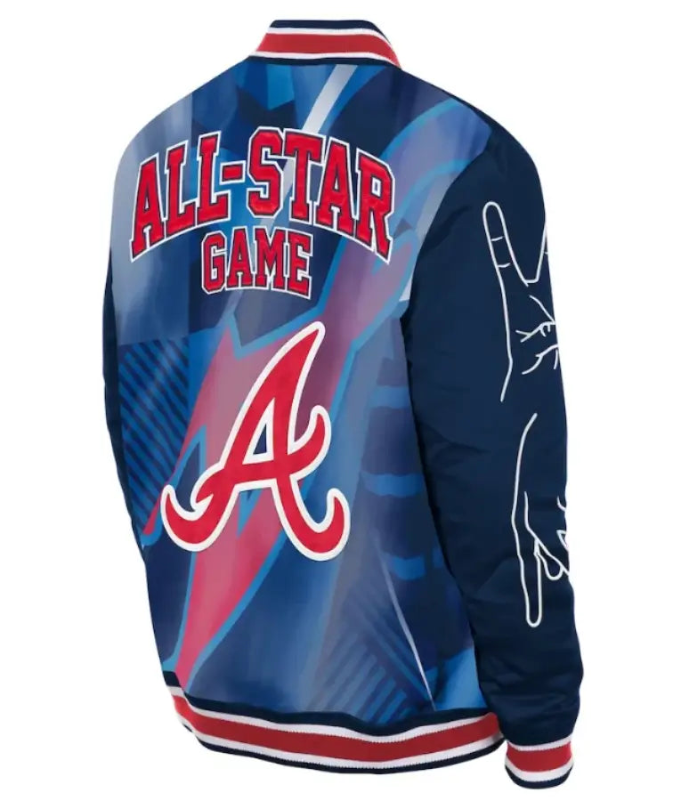 Atlanta Braves Usher x New Era Varsity Jacket