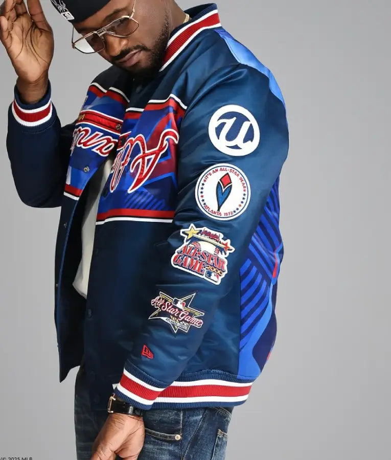 Atlanta Braves Usher x New Era Varsity Jacket