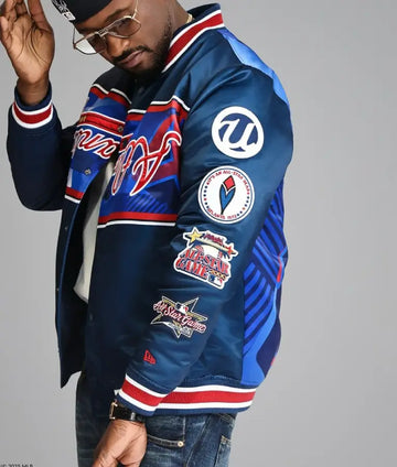 Atlanta Braves Usher x New Era Varsity Jacket