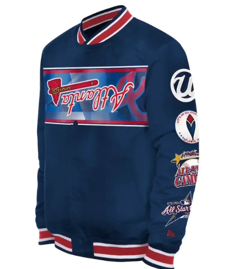 Atlanta Braves Usher x New Era Varsity Jacket