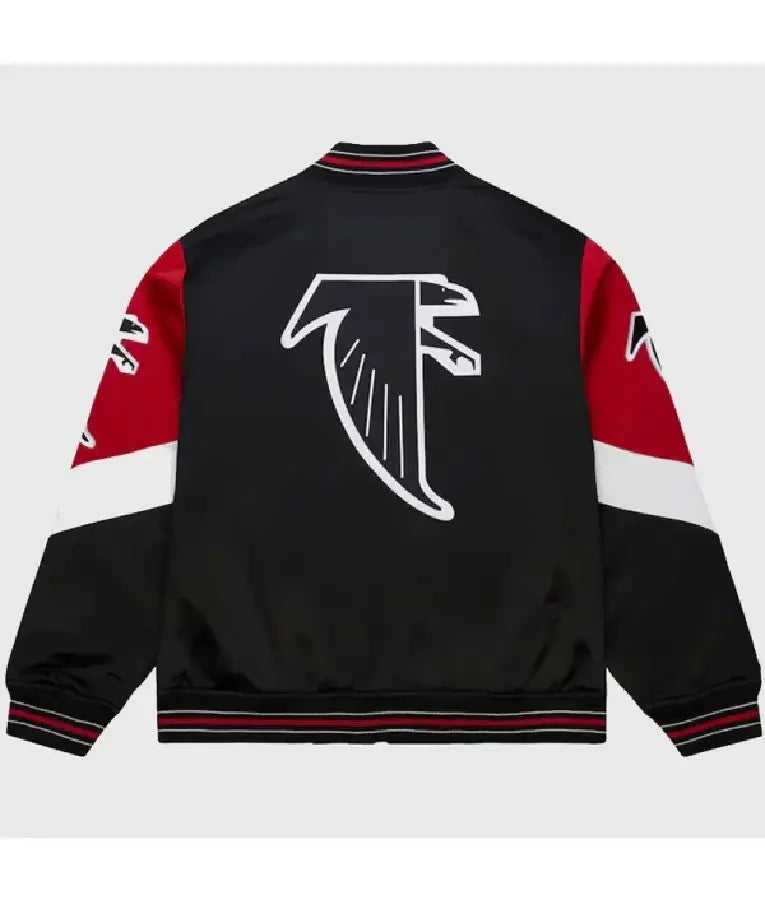 Atlanta Falcons Throwback Vintage Satin Jacket