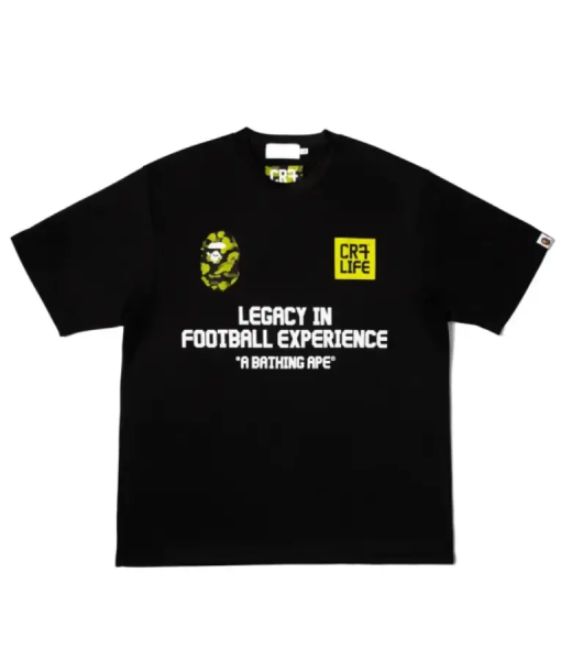 BAPE X CR7 Life Multi Logo Poly Relaxed Fit Jersey
