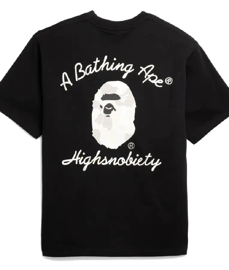 BAPE X Highsnobiety Multi Logo Relaxed Fit Tee