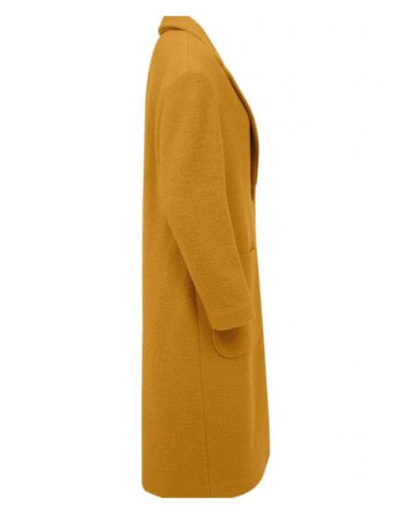 Doctor Who S15 Varada Sethu Golden Yellow Trench Coat