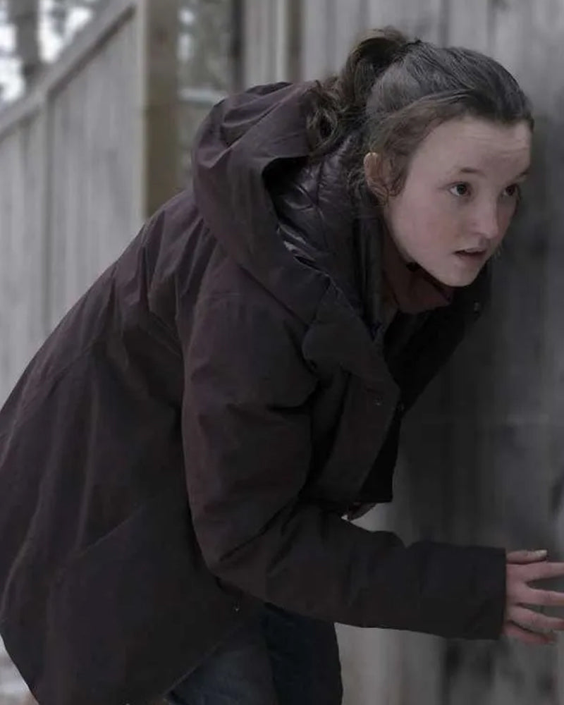 Bella Ramsey The Last of Us Brown Jacket
