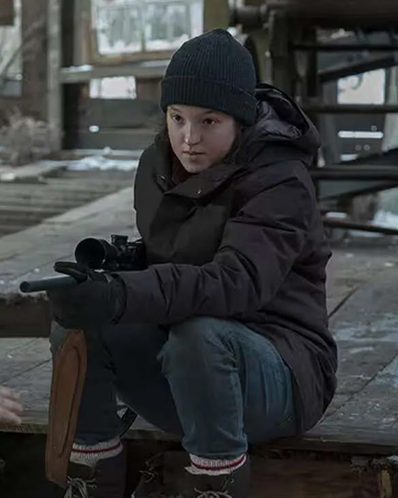 Bella Ramsey The Last of Us Brown Jacket