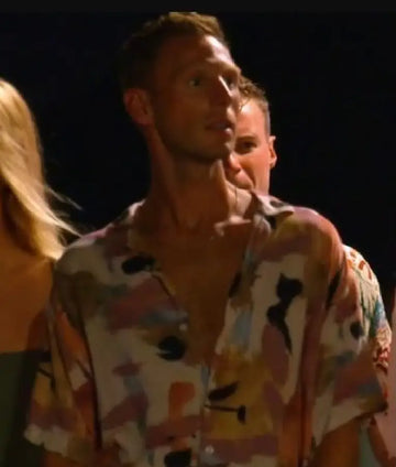Below Deck S12 Fraser Olender Multicolor Print Shirt