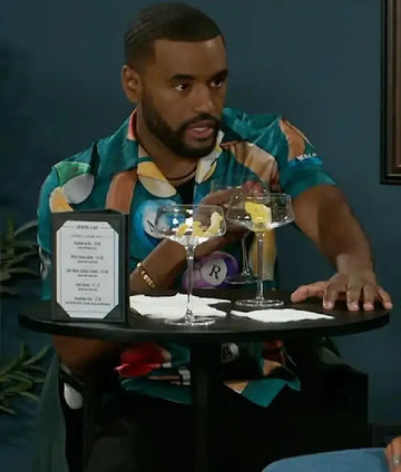 Beyond the Gates Andre Richardson Billiard Ball Print Shirt