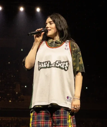 Billie Eilish Hit Me Hard and Soft Tour Tokyo White Jersey