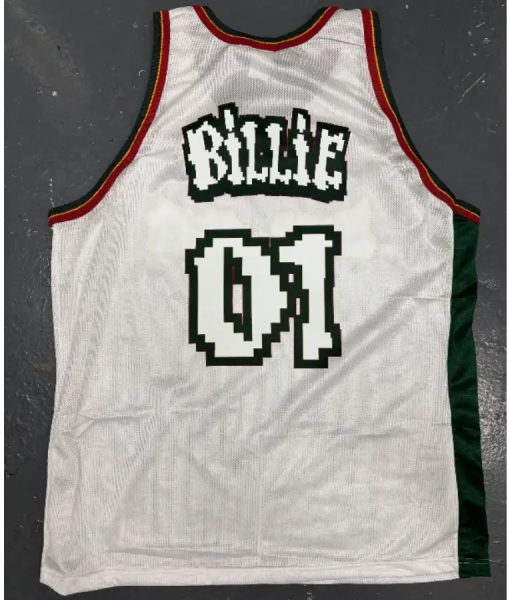 Billie Eilish Hit Me Hard and Soft Tour Tokyo White Jersey