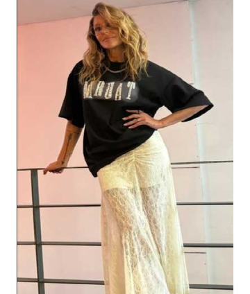 Bom Dia Alegria 2025 Merche Romero Oversized Shirt