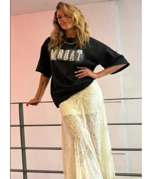 Bom Dia Alegria 2025 Merche Romero Oversized Shirt