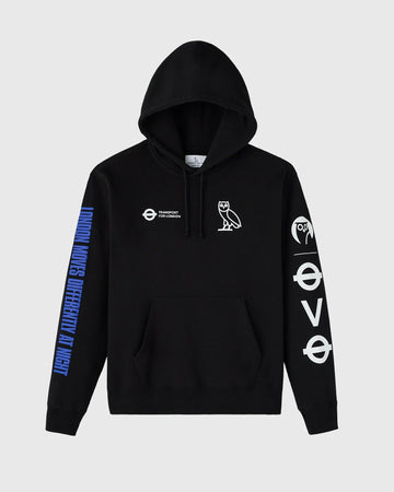 NIGHT TUBE BLACK HOODIE