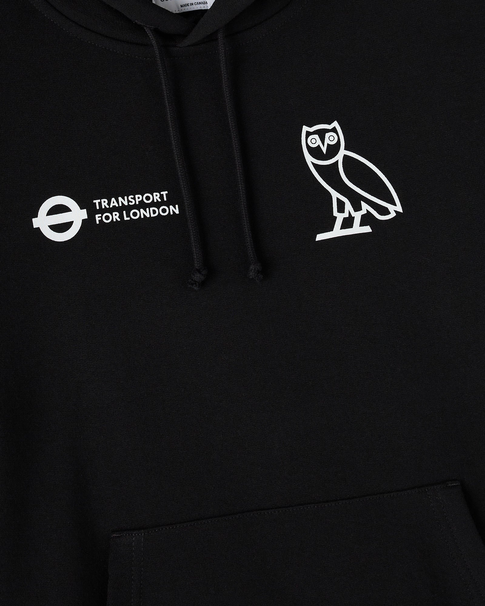 NIGHT TUBE BLACK HOODIE