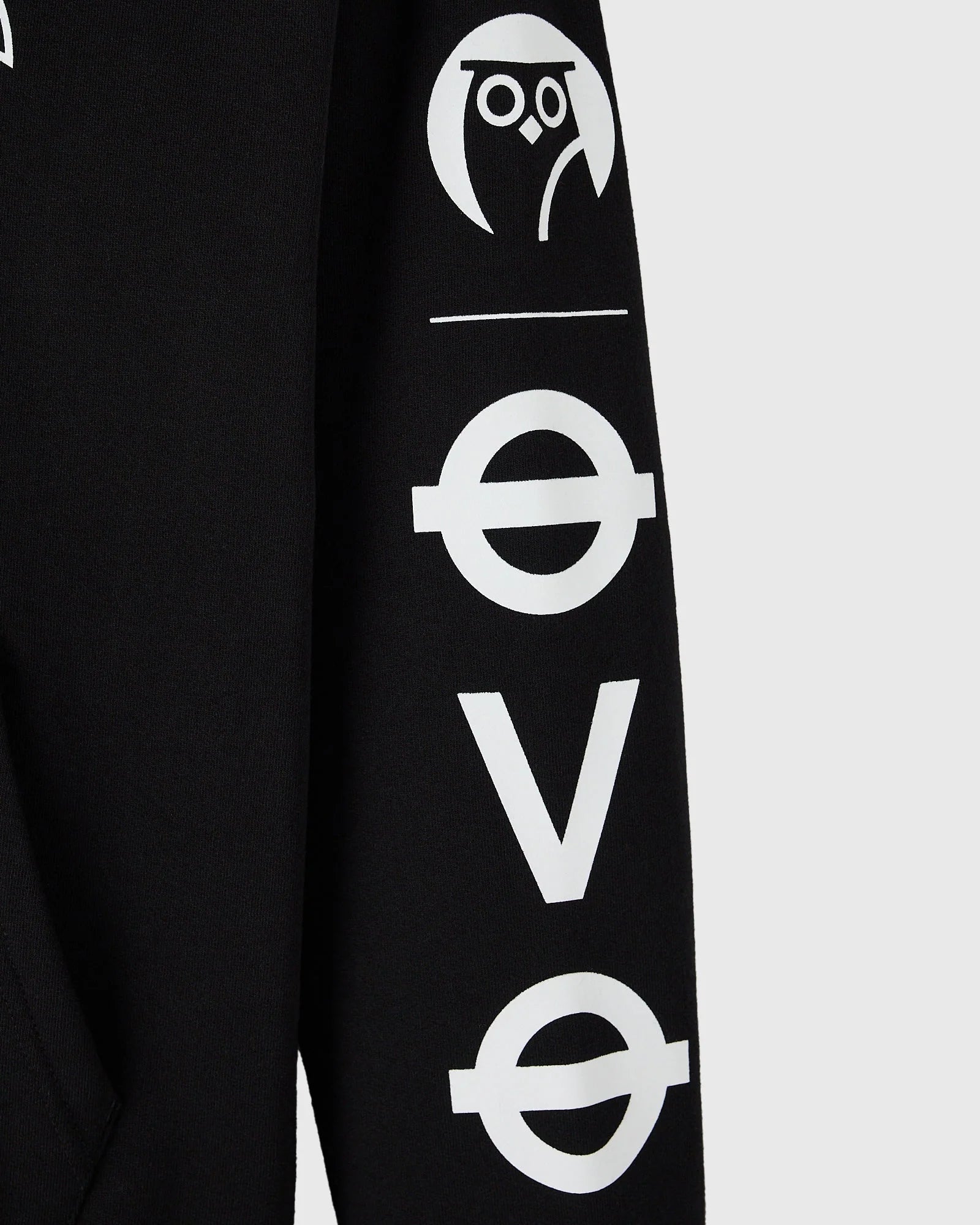 NIGHT TUBE BLACK HOODIE
